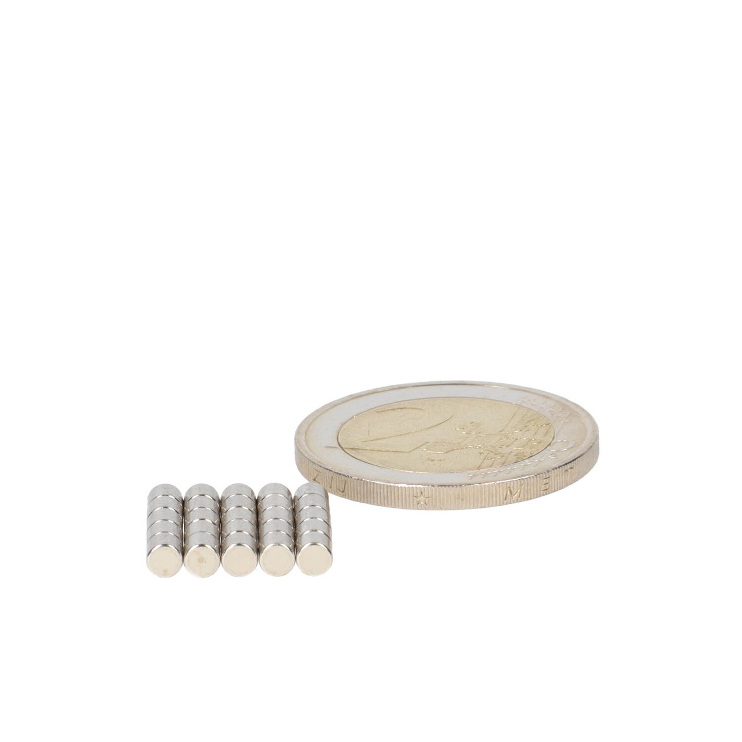 Neodymium Schijfmagneet Ø3 x 3 mm N52 NiCuNi
