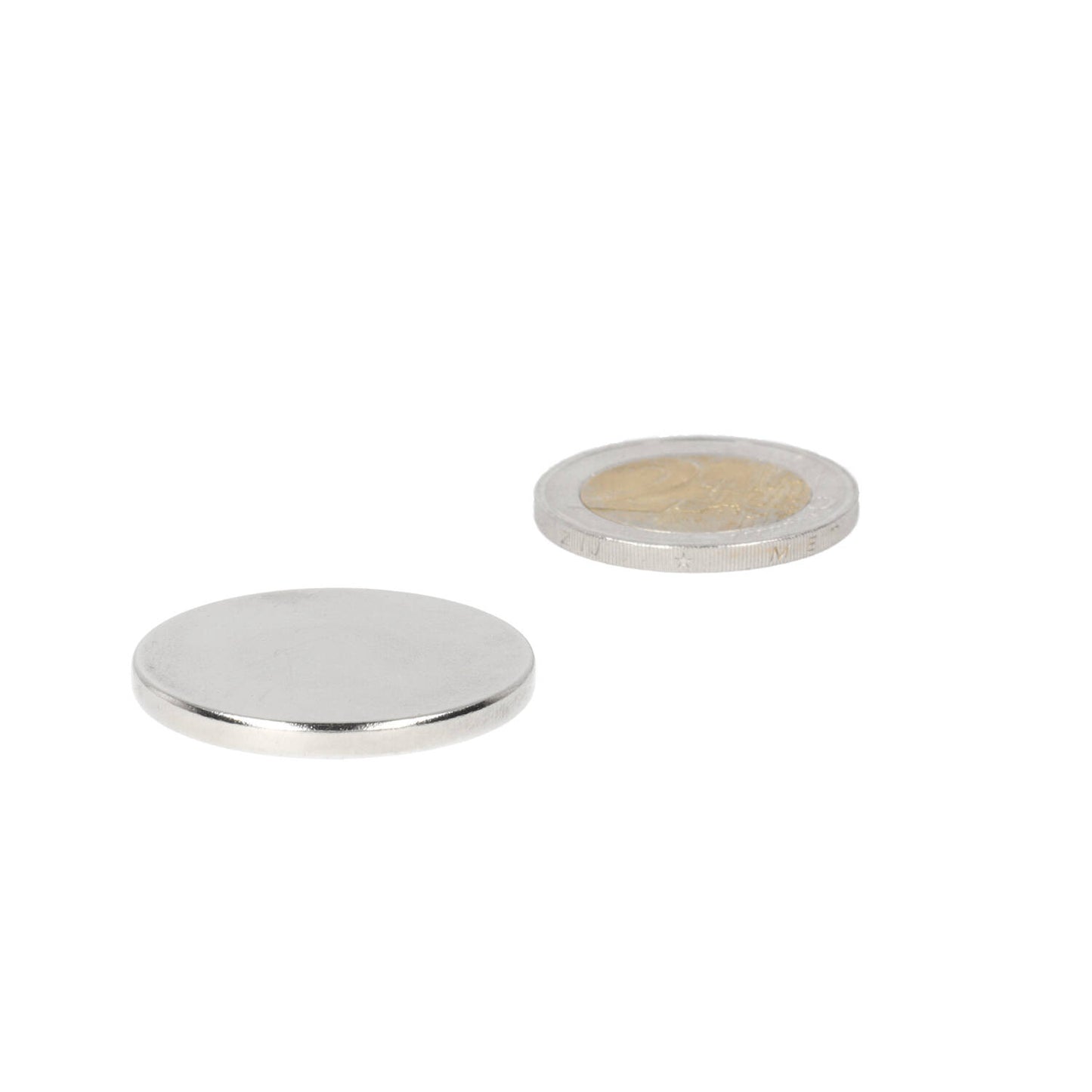 Neodymium Schijfmagneet Ø30 x 3 mm N48 NiCuNi