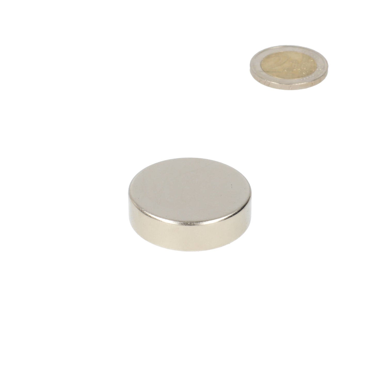 Neodymium Schijfmagneet Ø35 x 10 mm N48 NiCuNi