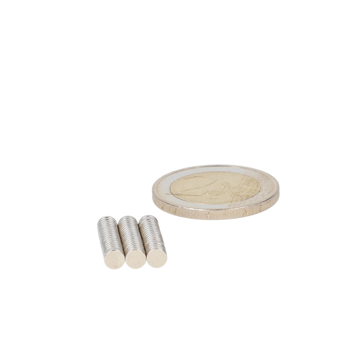 Neodymium Schijfmagneet Ø4 x 1 mm N52 NiCuNi