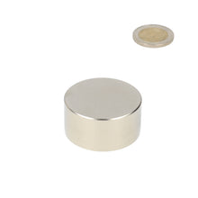 Neodymium Schijfmagneet Ø40 x 20 mm N48 NiCuNi