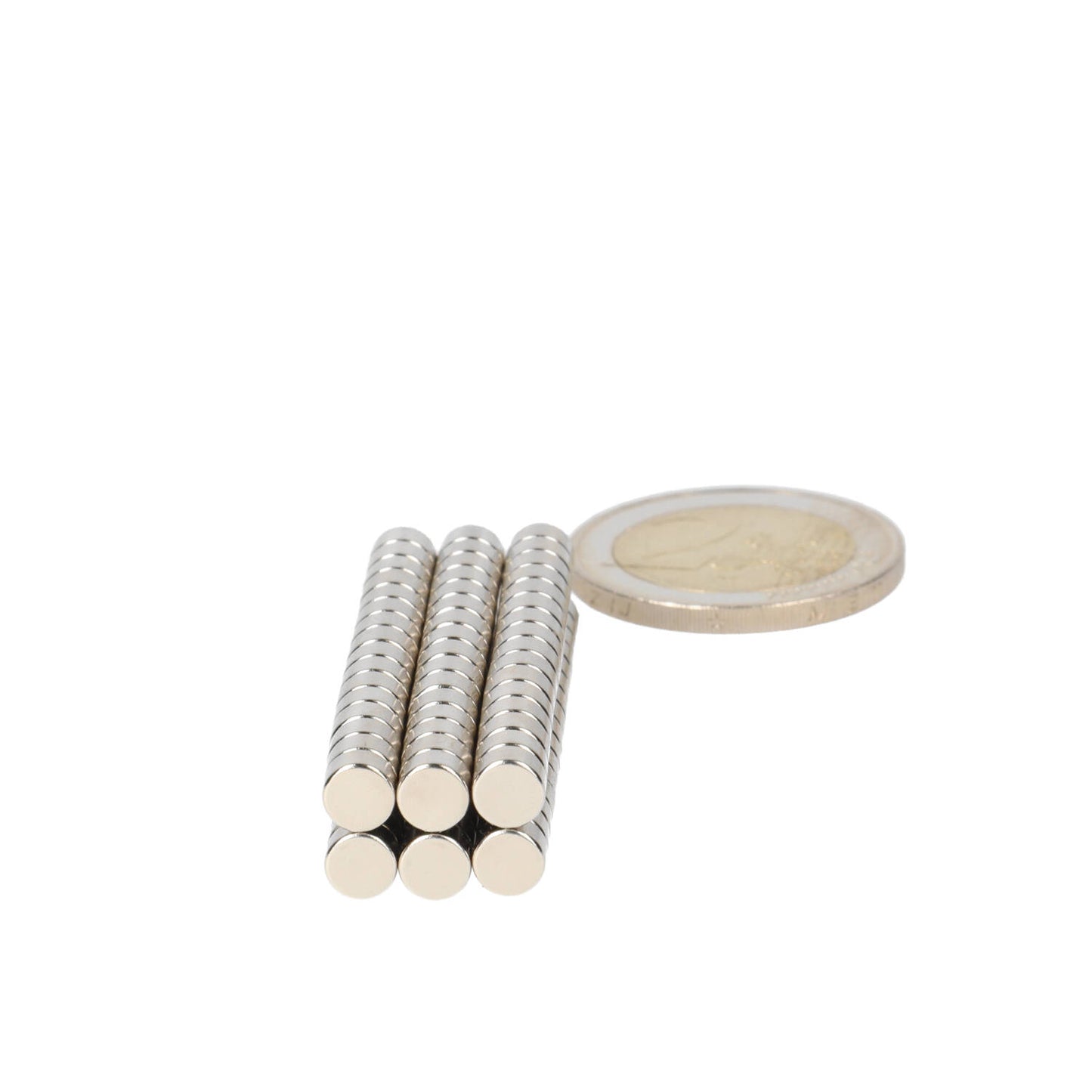 Neodymium Schijfmagneet Ø5 x 3 mm N48 NiCuNi