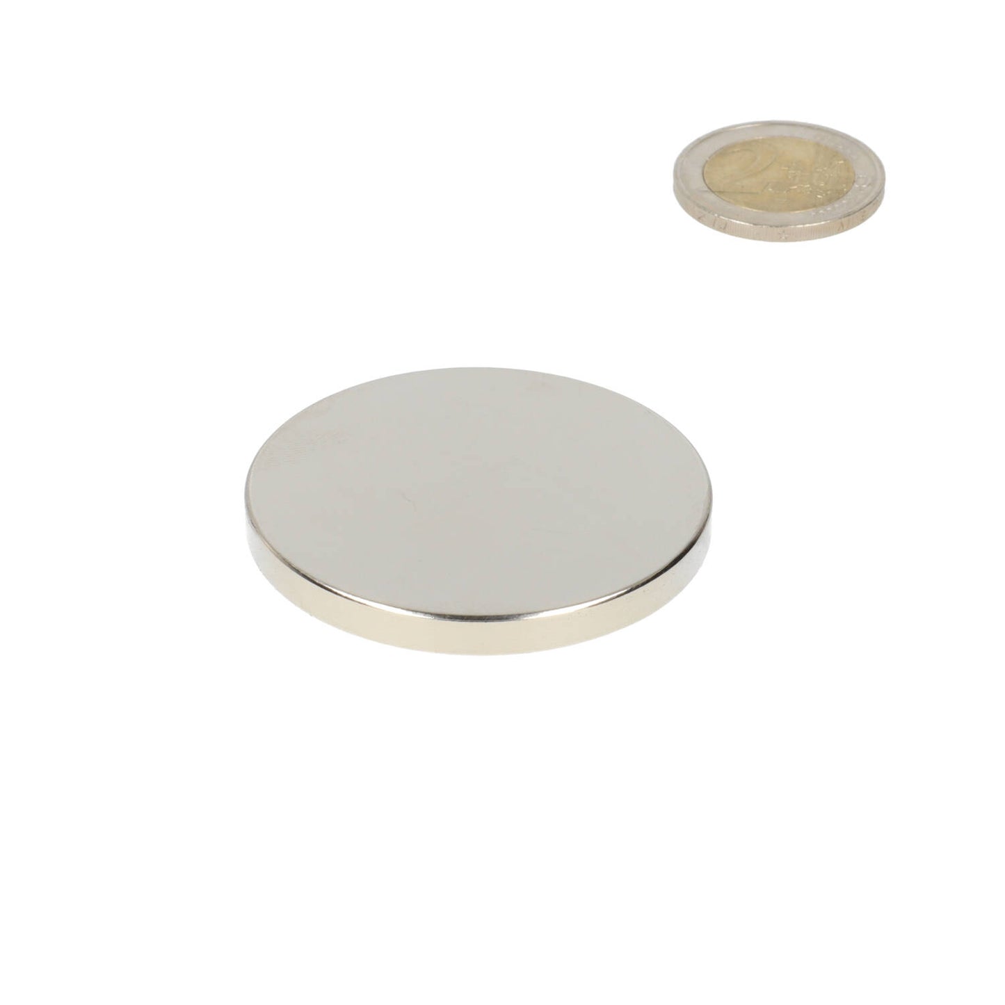 Neodymium Schijfmagneet Ø60 x 5 mm N48 NiCuNi