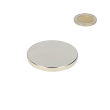Neodymium Schijfmagneet Ø60 x 5 mm N48 NiCuNi
