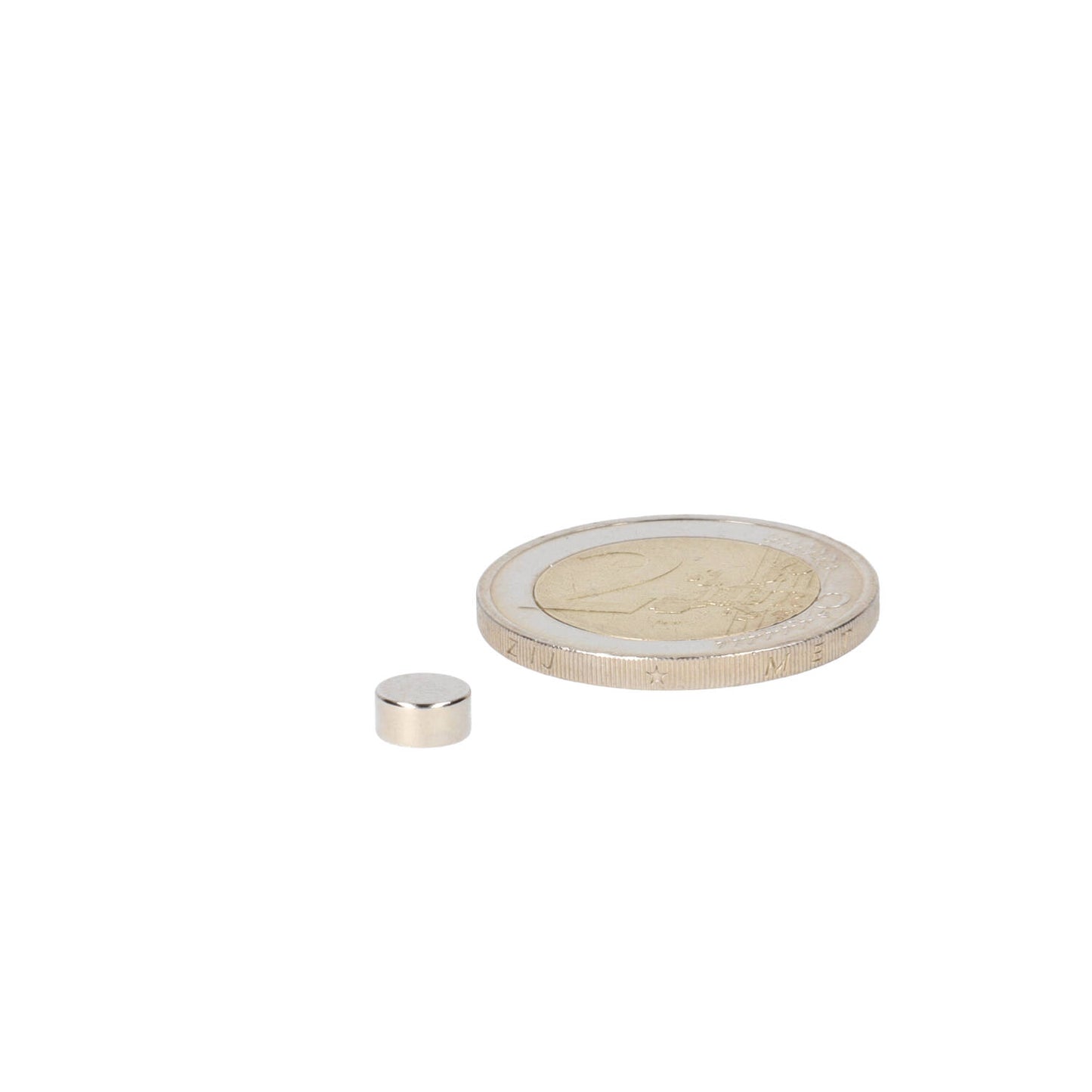 Neodymium Schijfmagneet Ø6 x 3 mm N48 NiCuNi