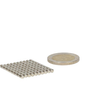 Neodymium Staafmagneet Ø3 x 4 mm N52 NiCuNi