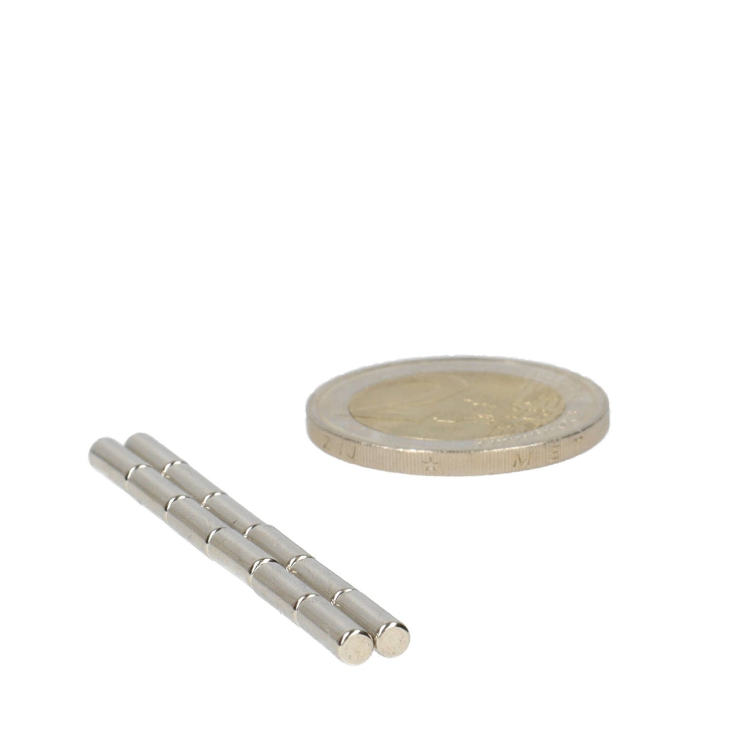 Neodymium Staafmagneet Ø3 x 9 mm N48 NiCuNi