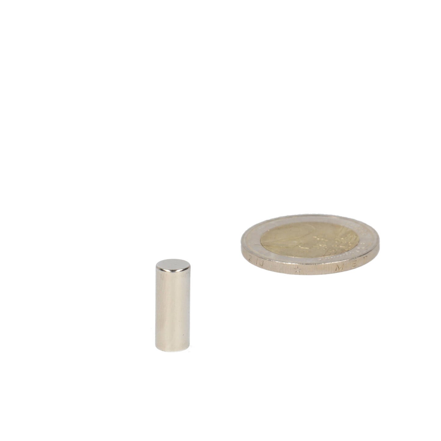Neodymium Staafmagneet Ø6 x 15 mm N48 NiCuNi