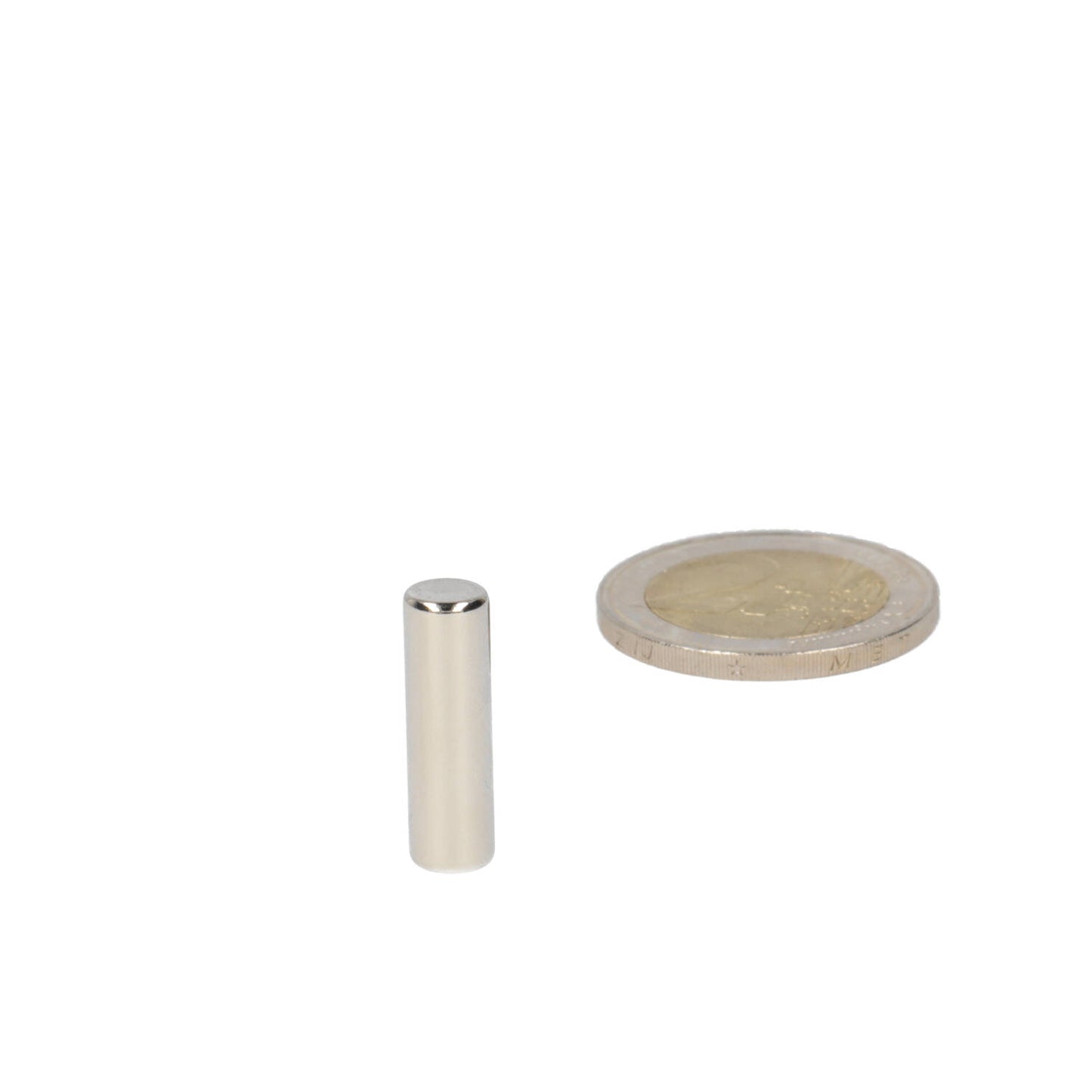 Neodymium Staafmagneet Ø6 x 20 mm N48 NiCuNi