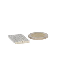 Neodymium Kubusmagneet 3 x 3 x 3 mm N50 NiCuNi