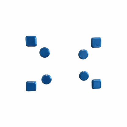 Startnummer magneten voor wielrenners  (set: 8 stuks)