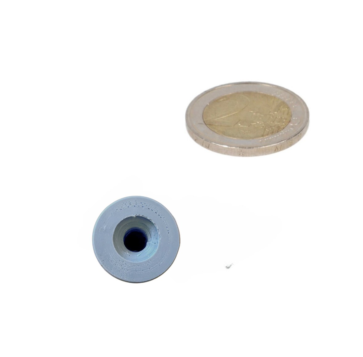 Waterdichte Ringmagneet 22 x 11,5 x 6,5 x 9,5 mm met boor-/verzinkgat N44 Houdkracht 5KG (grijs)