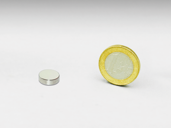 Scheibenmagnet 10 x 10 mm Y 30 Ferrit