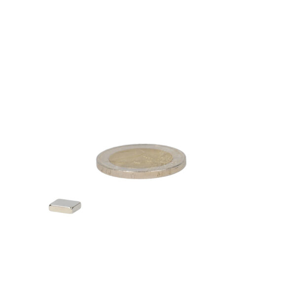 Bloc aimant 7 x 6 x 2 mm