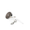 Vismagneet Ø60x15 mm – 130KG trekkracht + 20m touw, oogmoer, bout & musketon - Afbeelding 2